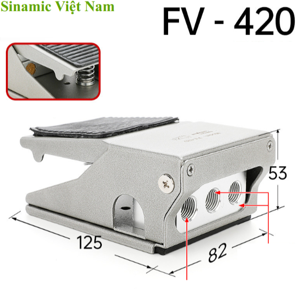 แป้นลม FV-320 & FV-420