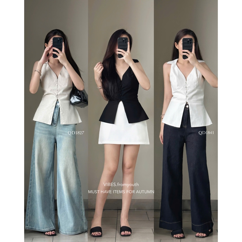 COLLAR BREAST BLOUSE SM_AV1903