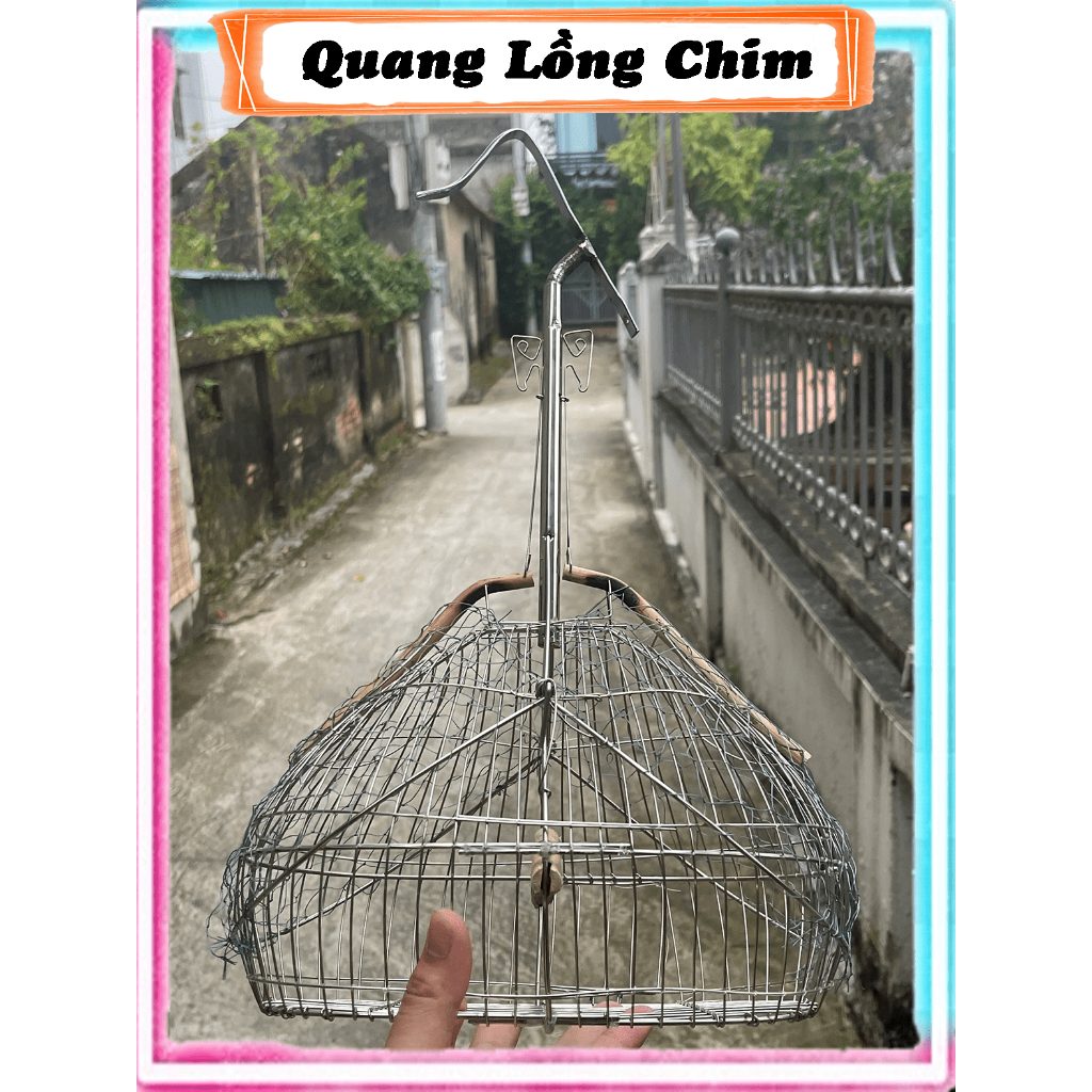 Binh Dan กรงดักนกและนกซันเบิร์ดสแตนเลส