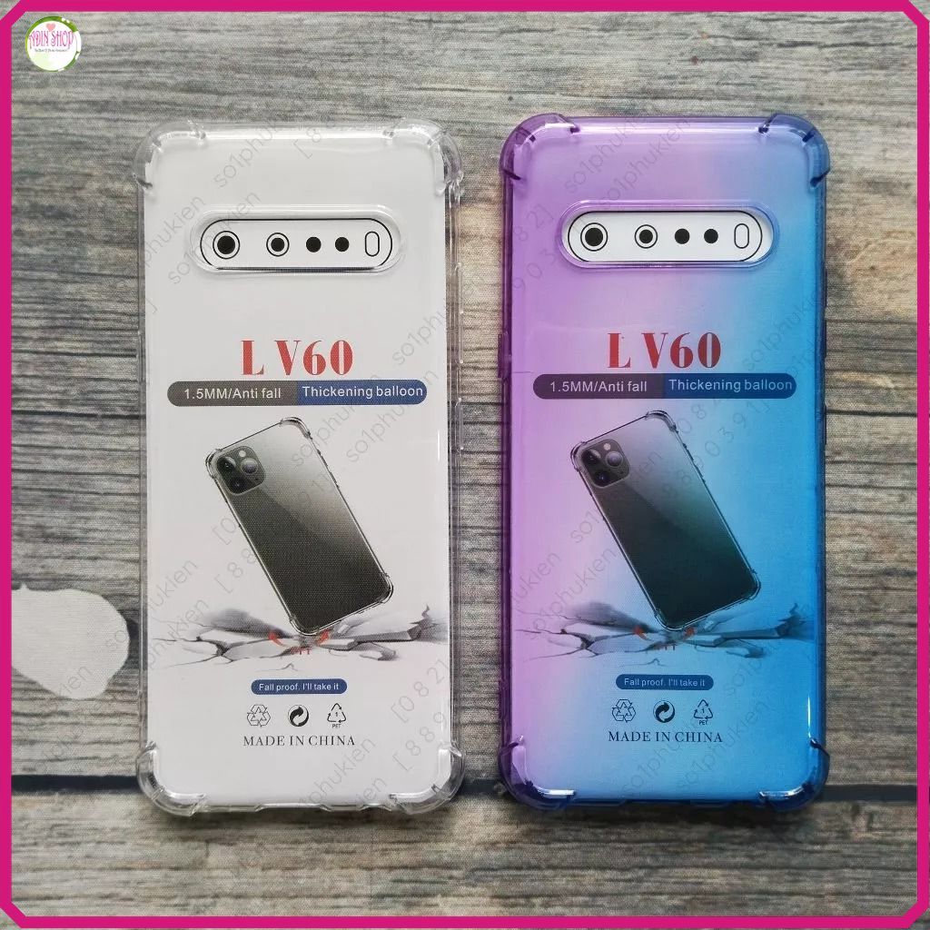 LG V50 / LG V60 เคสยืดหยุ่นโปร่งใสคุณภาพสูง กันกระแทกและทนทาน