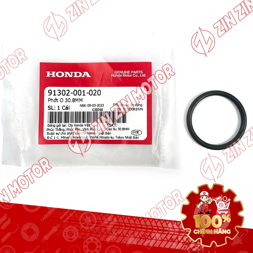 ซีลยาง ซีลโอ 30,8มม กรองน้ํามันเครื่อง วิสัยทัศน์ 2014 2015 2016 2017 2018 2019 2020 ของแท้ 91302-00