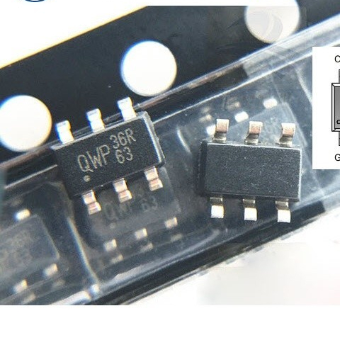 ส่วนประกอบชิป LCD LD7536RGL LD7536R 7536R 7536 36R SOT-23-6