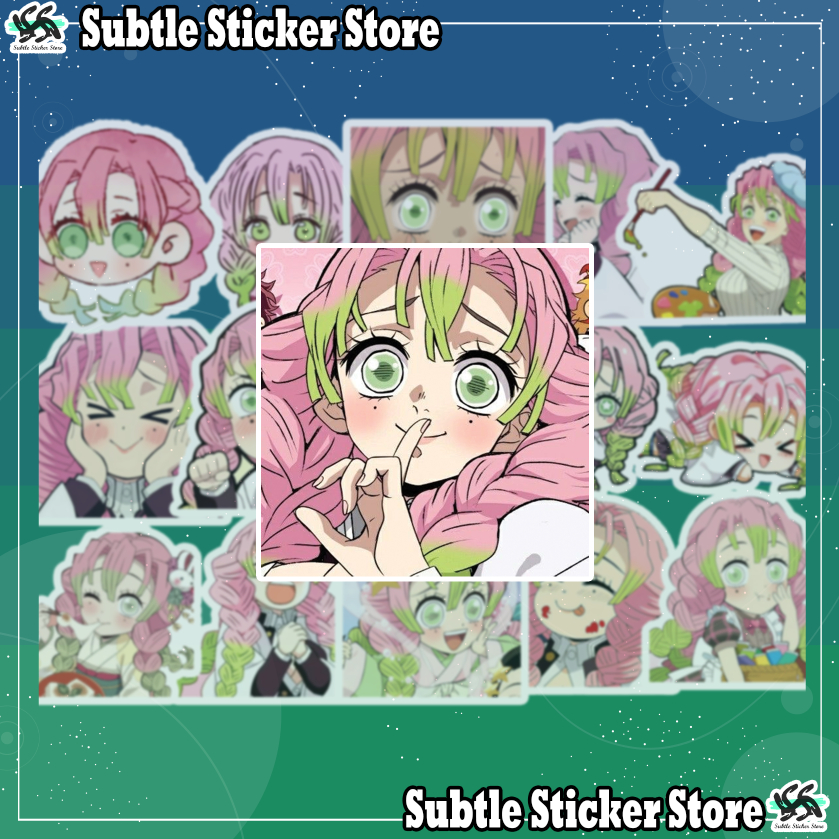 [Kimetsu no Yaiba] - ชุด 10/15 Kanroji Mitsuri อะนิเมะ/มังงะ Demon Slayer: Kimetsu no Yaiba สติกเกอร