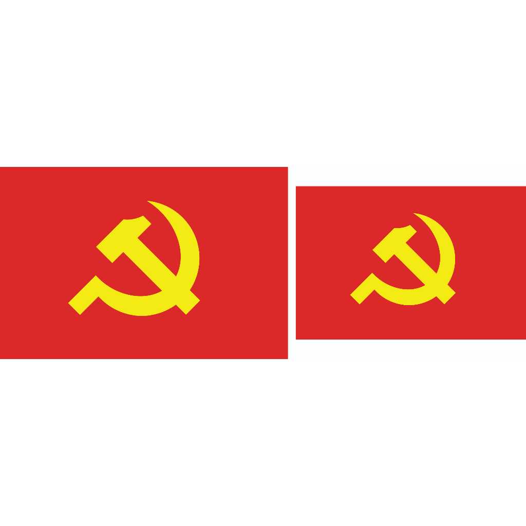 สติ๊กเกอร์ DECAL - VIETNAM PARTY FLAG