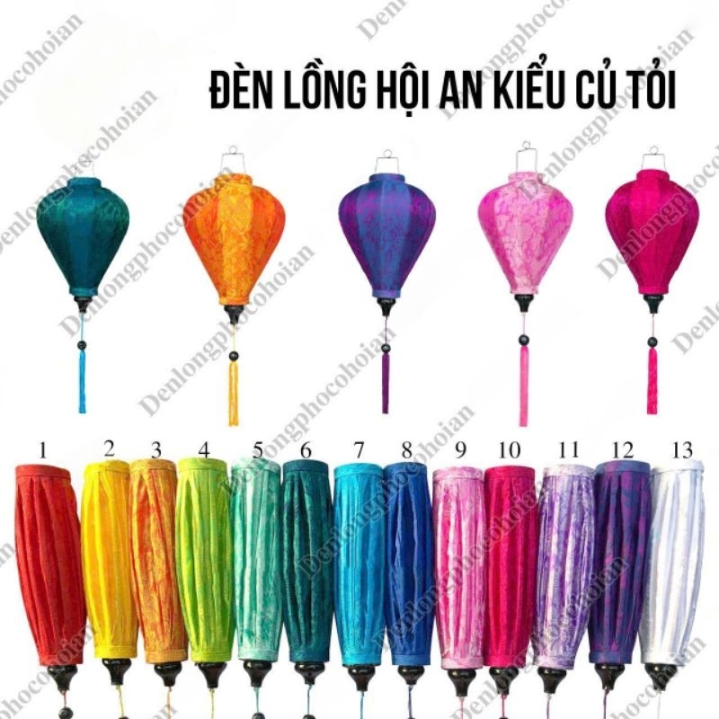 Hoi An โคมไฟผ้าลายกระเทียม 10,20,30 ซม. สําหรับตกแต่งบ้านและเทศกาล