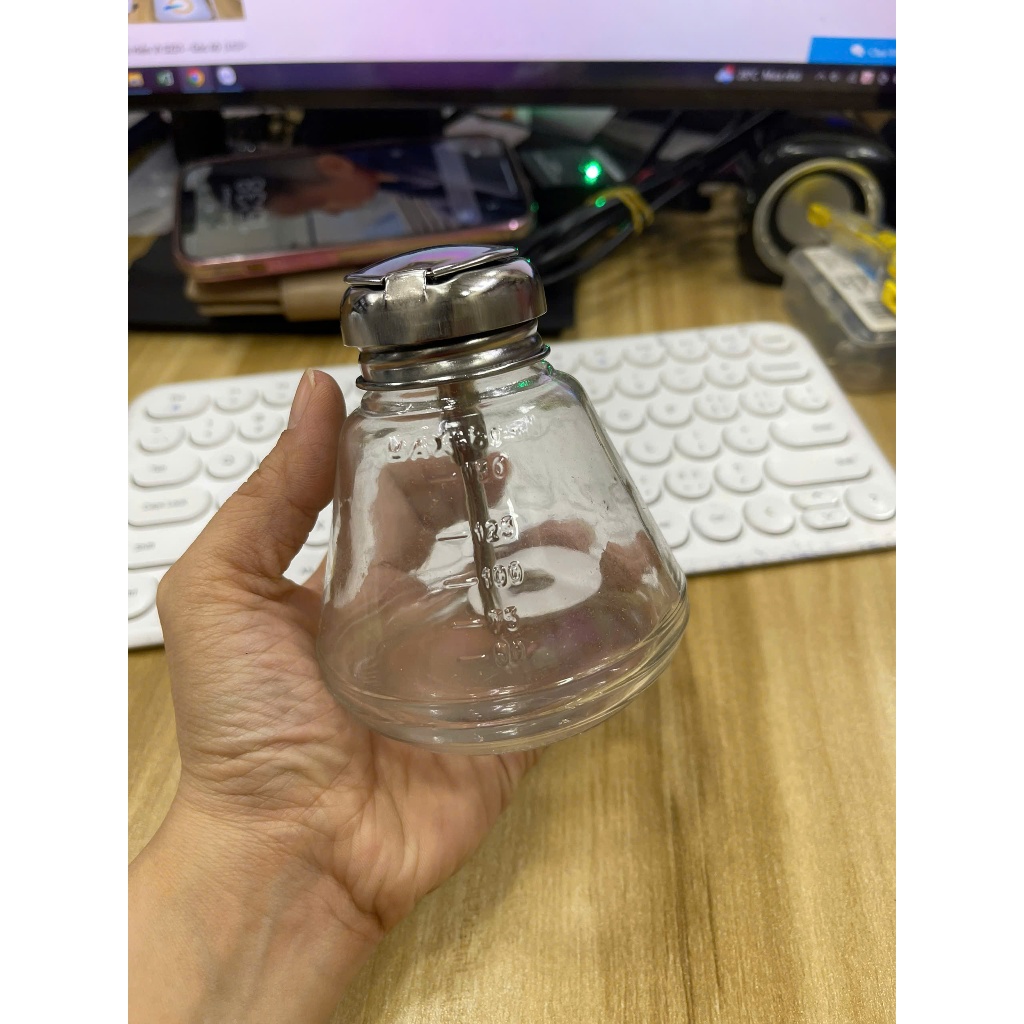 ขวดแก้ว/ขวดแอลกอฮอล์ (180มล.)