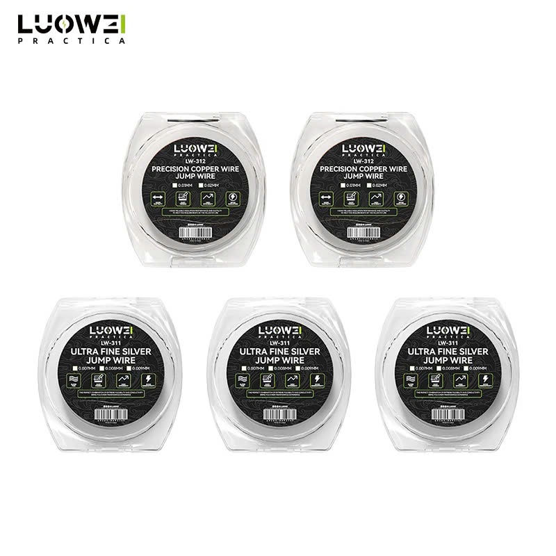 LUOWEI LW-311/LW-312 ลวดทองแดง (0.01/0.020.007/0.008/0.009mm) ทนความร้อนเป็นพิเศษ ทนทานสุดๆ