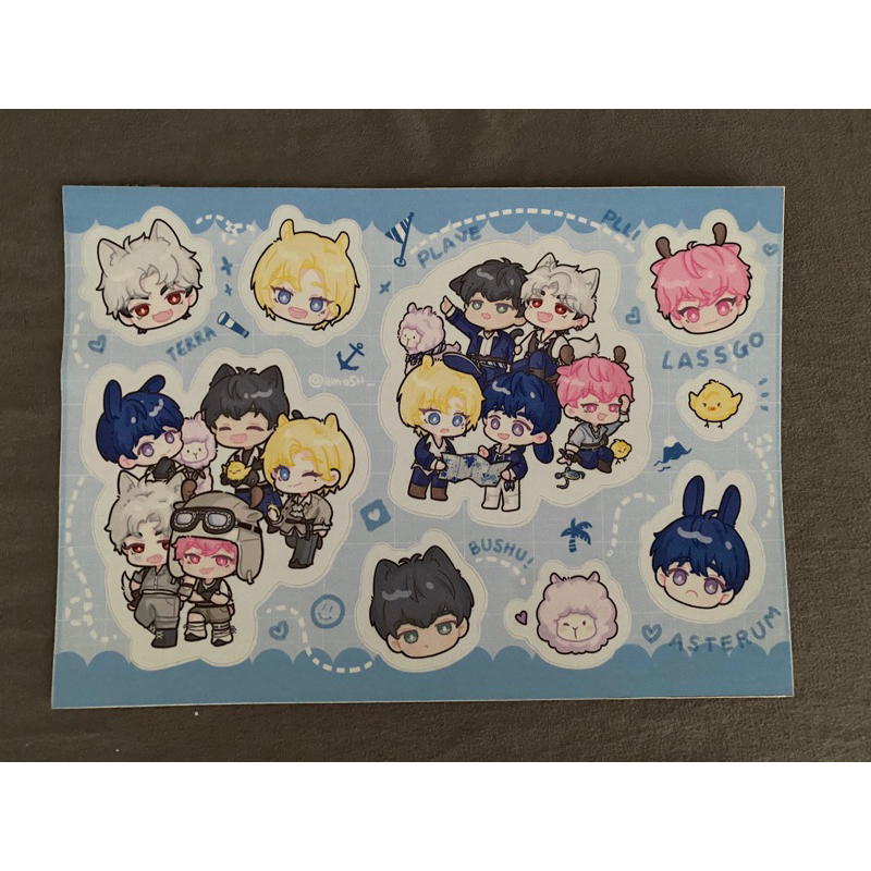 Plave - สติ๊กเกอร์ - w4l -ขนาด 21x14cm