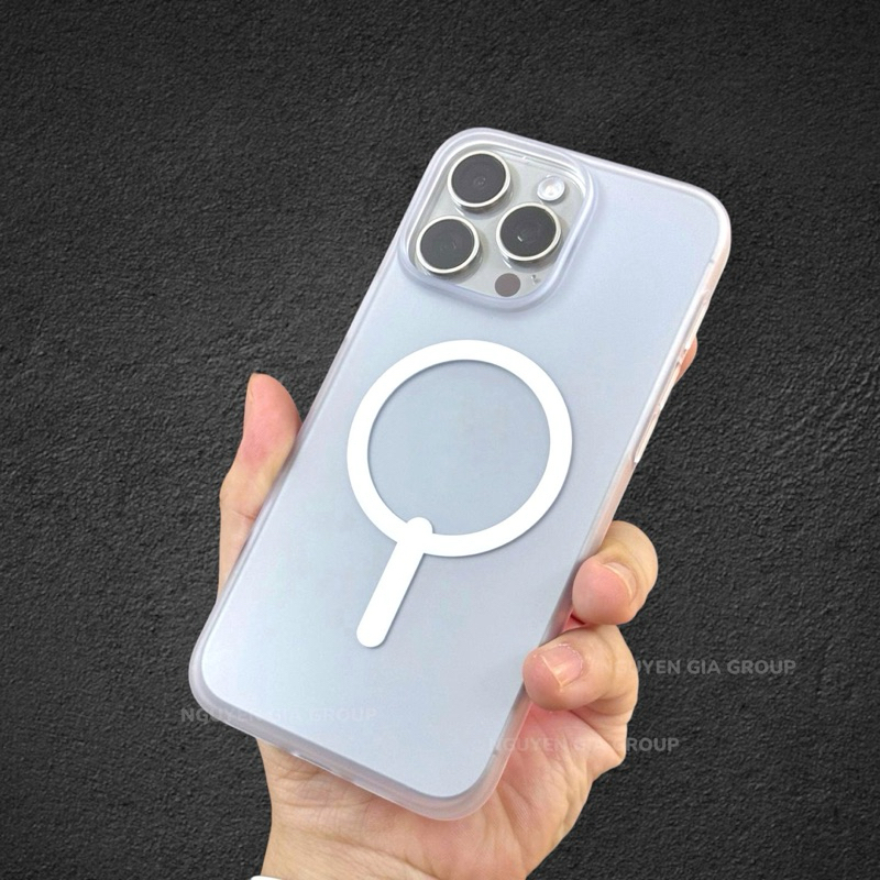 เคสผ้าไหมเคลือบป้องกันลายนิ้วมือแบบบาง IPhone 16 pro max - เคส Zagg iP 16 Pro Max