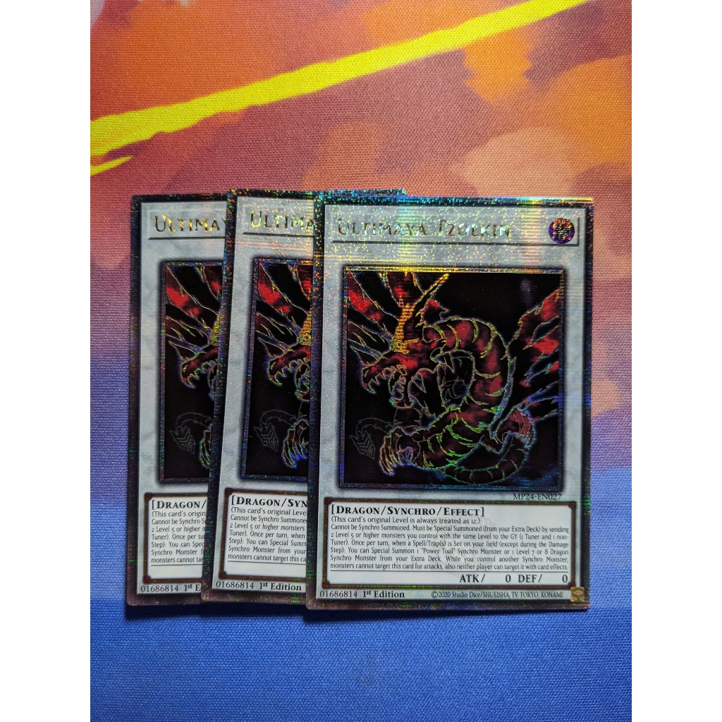 การ์ด 1 ใบ Ultimaya Tzolkin - MP24-EN027 - Quarter Century Rare รุ่นที่ 1