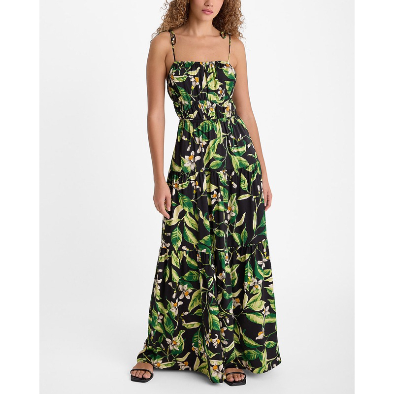 แม็กซี่เดรสผ้าไหม American Express