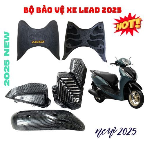 New Lead 2025 ฝาครอบคาร์บอนรถจักรยานยนต์ - New Honda Lead 2025 อุปกรณ์เสริมรถจักรยานยนต์