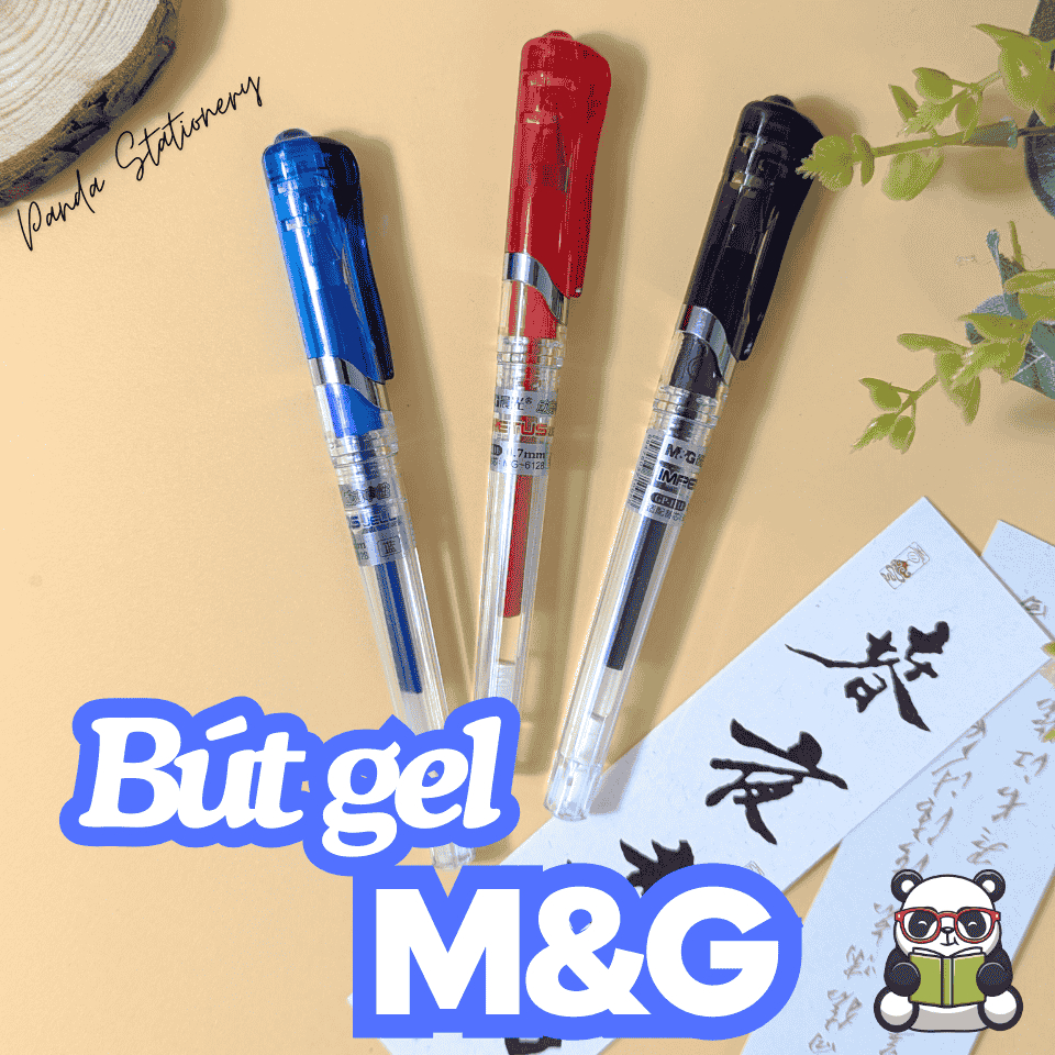 ปากกาเจลเหลว M&G GP1111 พร้อมรีฟิล 6128 [Panda Stationery]