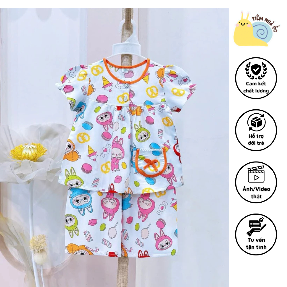 ชุดกางเกงขาสั้นผ้าลินินแขนเด็กอ่อนน่ารักสําหรับเด็กผู้หญิงทําจากผ้าลินินผิวสองชั้นเย็นและดูดซับเหงื่อ