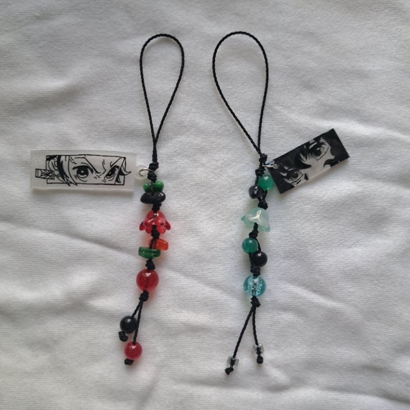 Missucats _ พวงกุญแจ Kimetsu no Yaiba_ พวงกุญแจ Kimetsu no Yaiba _ ทําด้วยมือ