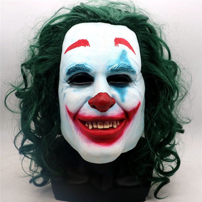 Joker ack Napier หน้ากากฮาโลวีนทําจากหนังคุณภาพสูง