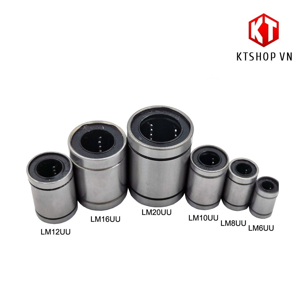 แบริ่งเลื่อน LM4UU, LM6UU, LM8UU, LM10UU, LM12UU