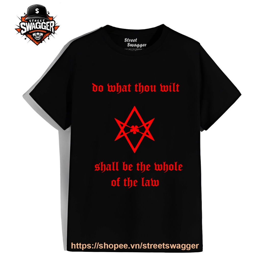 เสื้อยืด American Made Thou Wilt Thelema สําหรับทุกเพศ