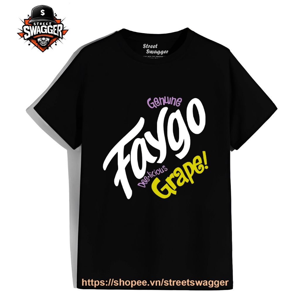 เสื้อยืดแขนสั้น Faygo Redpop สําหรับทุกเพศ