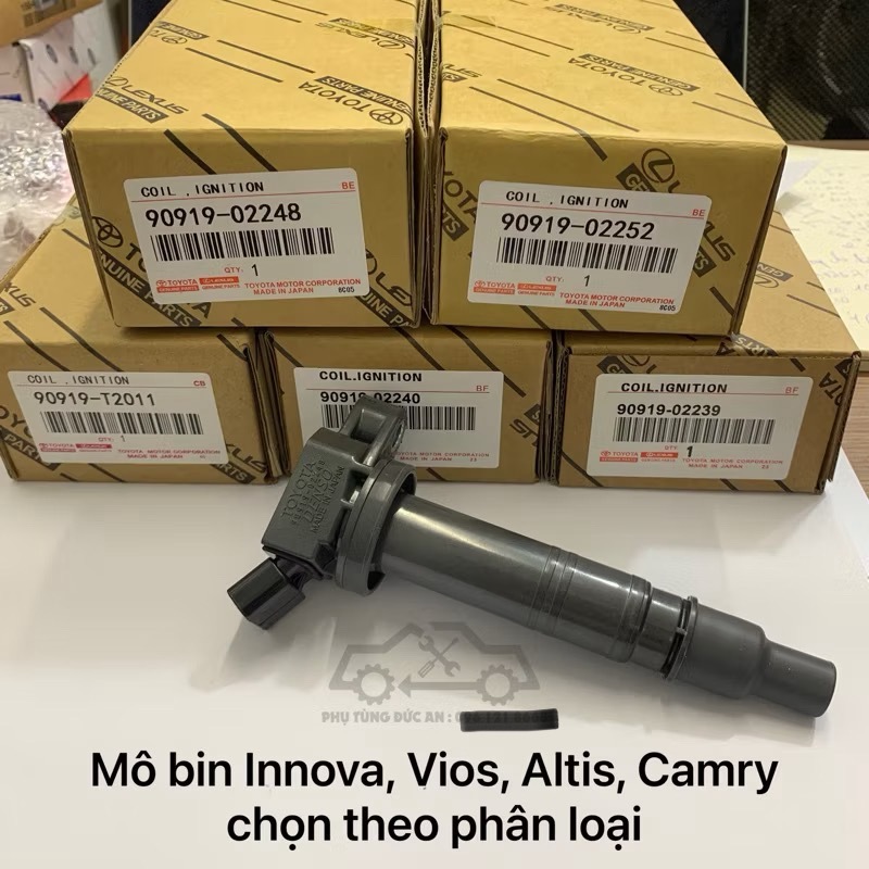 Innova, Vios, Altis คอยล์จุดระเบิด, ทุกรุ่น... mobin
