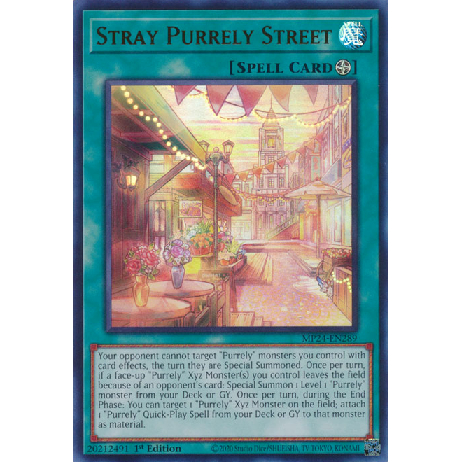 YMS - [การ์ด Yugioh] - [TCG-UK] - MP24-EN289 - Stray Purrely Street - Ultra Rare 1st Edition