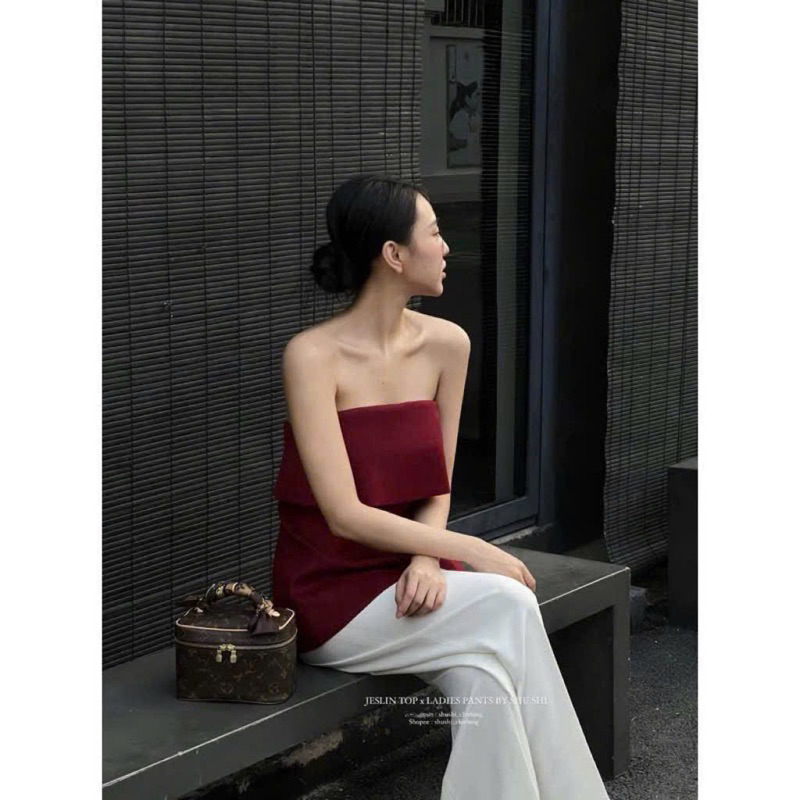 Jeslin Top - Matte Tafta Cup Bra (รูปถ่ายเดิม)