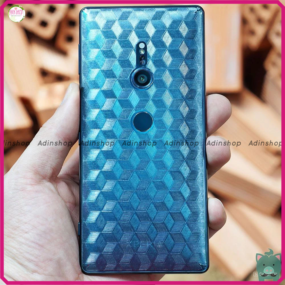 Sony XZ2 / XZ2 premium / XZ2 คอมแพค / XZ1 ฝาหลังผิวคาร์บอนขนาดกะทัดรัด