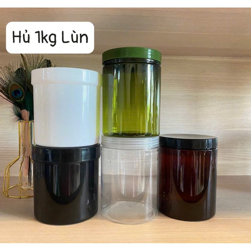 ขวดพลาสติก/พลาสติก pp ขนาด 1000 กรัม