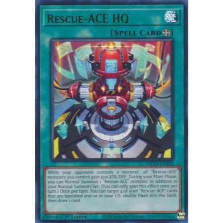 [KW2 Yugioh] [EN-UK] Rescue-ACE HQ Card - MP24-EN282 - Ultra Rare 1st Edition