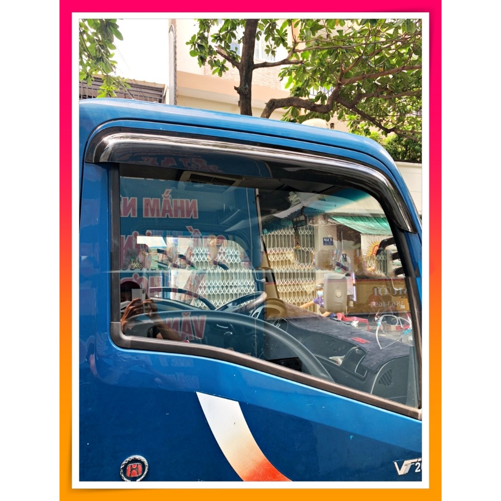 ผ้าคลุมกันฝนหน้าต่างรถบรรทุกคู่ VEAM VT200 VT252 VT260 VT350 ห้องโดยสารเก่า