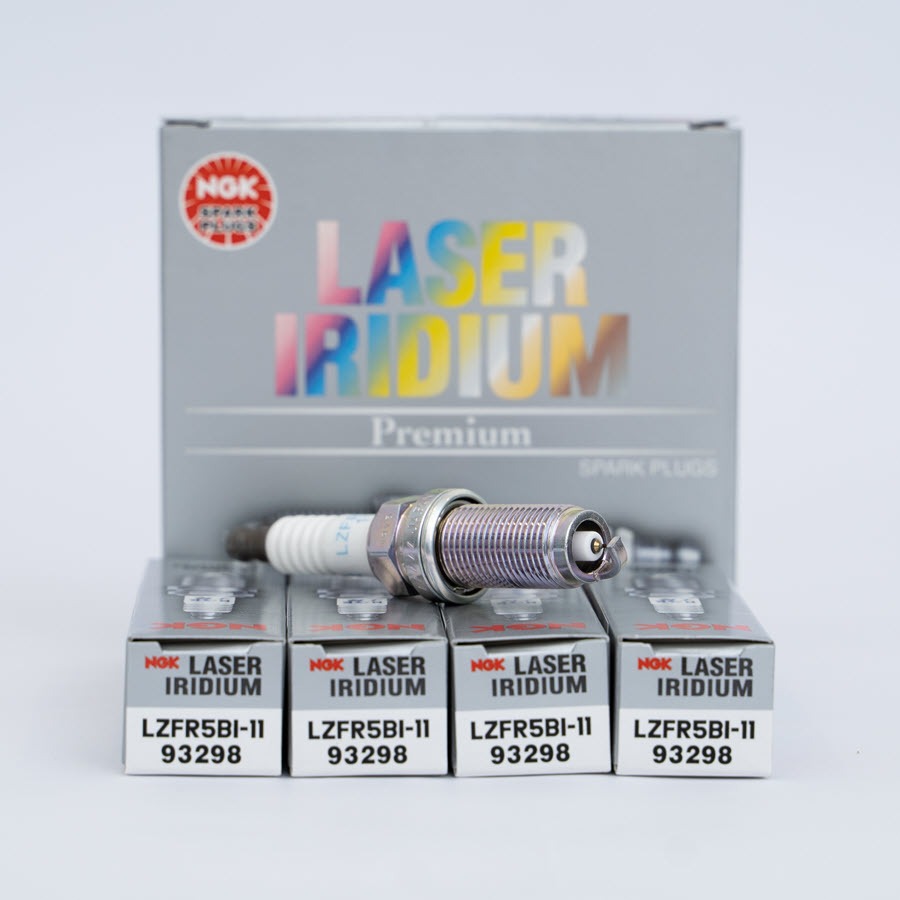 [กรุณาเลือกจํานวน 4] หัวเทียนเลเซอร์ NGK LZFR5BI-11 สําหรับ Mitsubishi Attrage