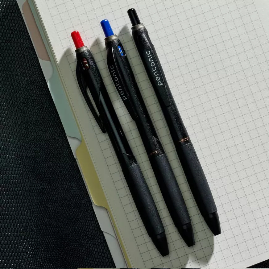 LINC Pentonic B-RT กล่องปากกาลูกลื่น 0.5mm/07mm - เบาะยาง เขียนนุ่มพิเศษ