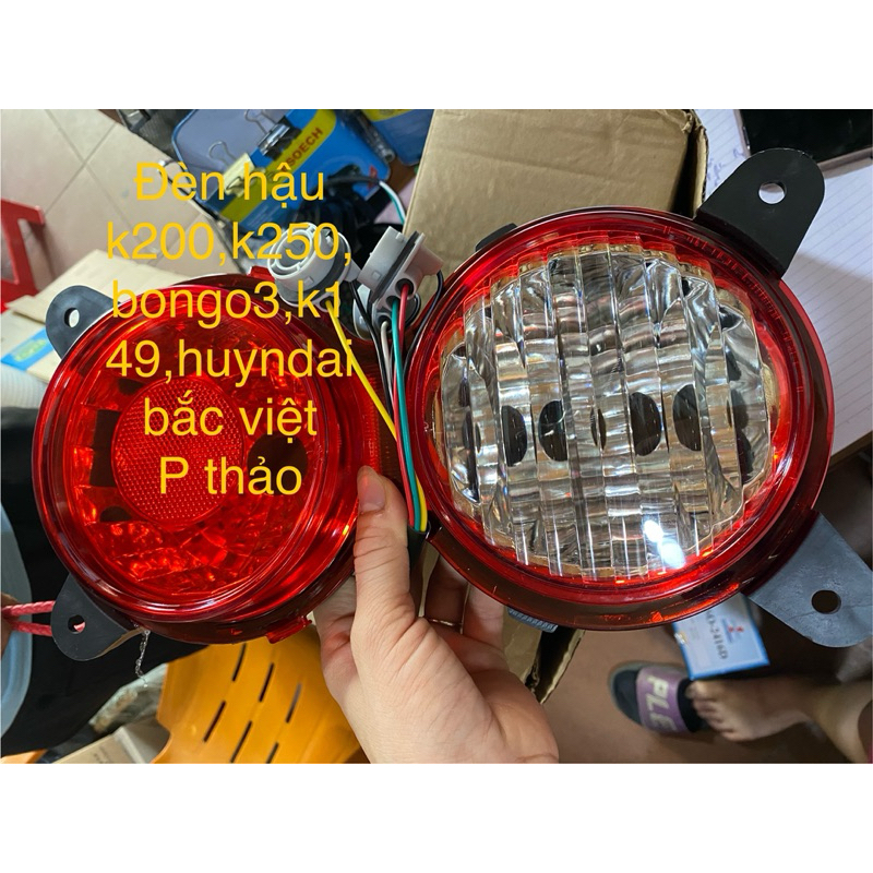 ไฟขับหลัง ไฟท้าย บงโก3,k200,k250,k149,hundai north viet
