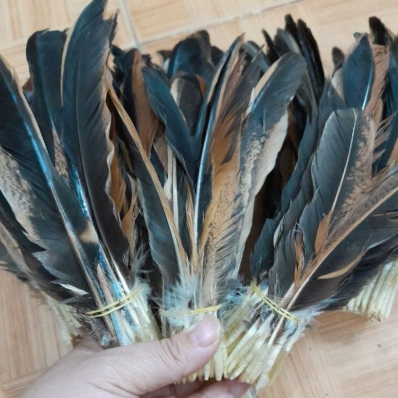 ขนไก่ไม้สน 100 ชิ้น*