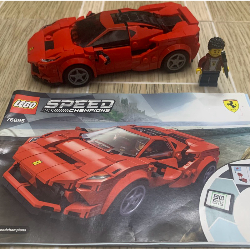 เลโก้ความเร็วแชมป์ 76895 ของแท้ Ferrari F8 ซุปเปอร์คาร์