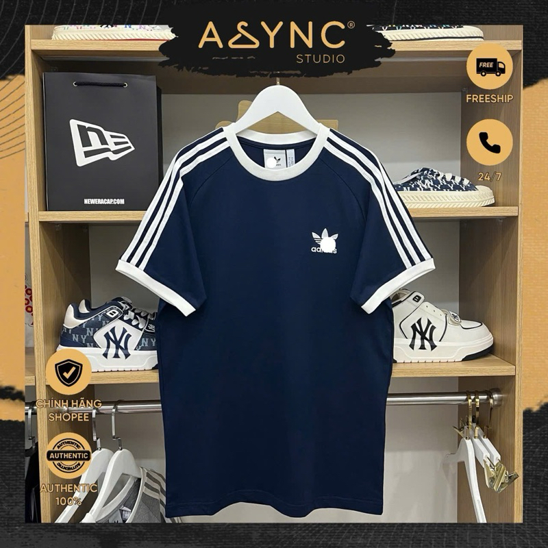 (ออธ) เสื้อยืด Adicolor 3-Stripes A.di.das ของแท้ | รหัส: IA4850 IA4845 IA48 IA4846 H37756 - Ansync 