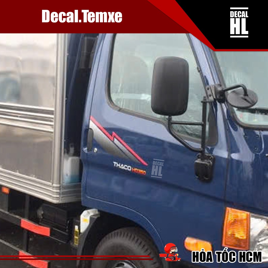ชุดสติ๊กเกอร์รถบรรทุก Hyundai Taco HD350 สติ๊กเกอร์รถบรรทุก Hyundai hd 350