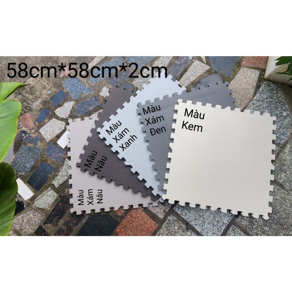 โฟมปูพื้น CARPET 2ซม. THICK. ขนาด 58CM*58CM