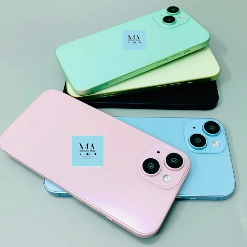 สวยมาก Full Color 15/15Plus Display Phone Model Scale (1:1) Toy Phone Model (NOT USE)