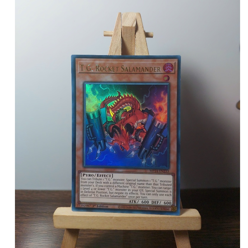 [ Do Lac Shop ] การ์ด Yugioh Monster TG Rocket Salamander - MP24-EN233 - อัลตร้า