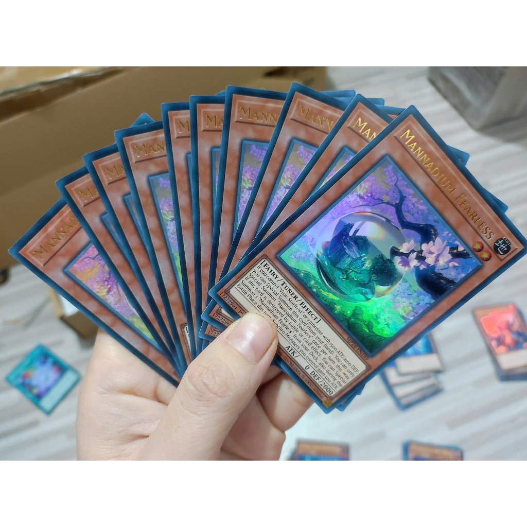 [Yugioh Funny Shop] การ์ด Mannadium Fearless 1 - MP24-EN189 - Ultra Rare 1st Edition