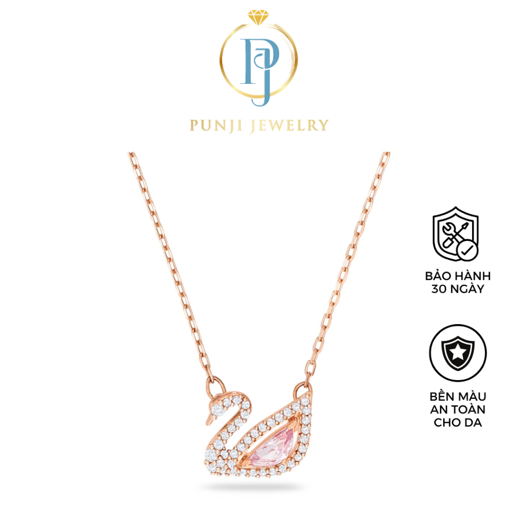 สร้อยคอ Swarovski Dazzling Swan สินค้าคุณภาพสูง