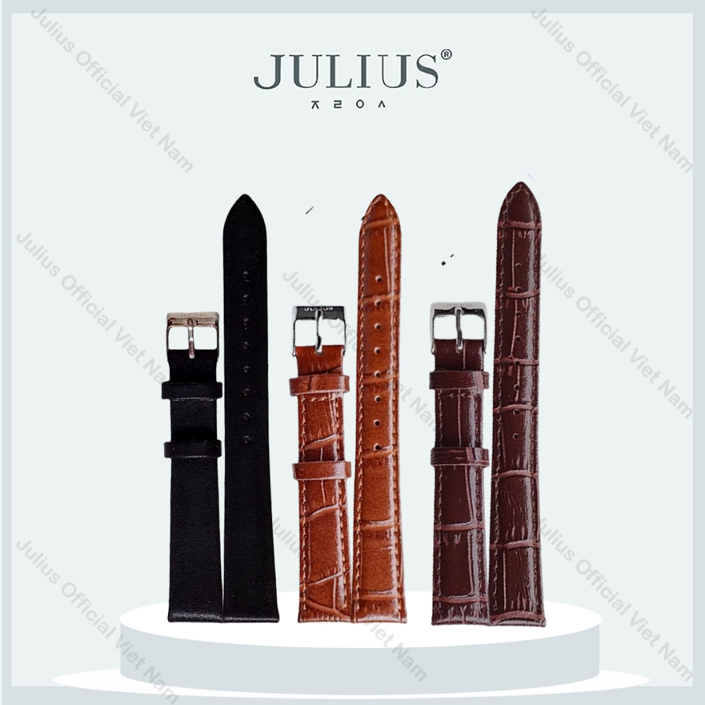 Ja-703, JA-1242, JA-1328 สายหนัง, สายนาฬิกา Julius, สายนาฬิกา Size 14 D14| Julius อย่างเป็นทางการ