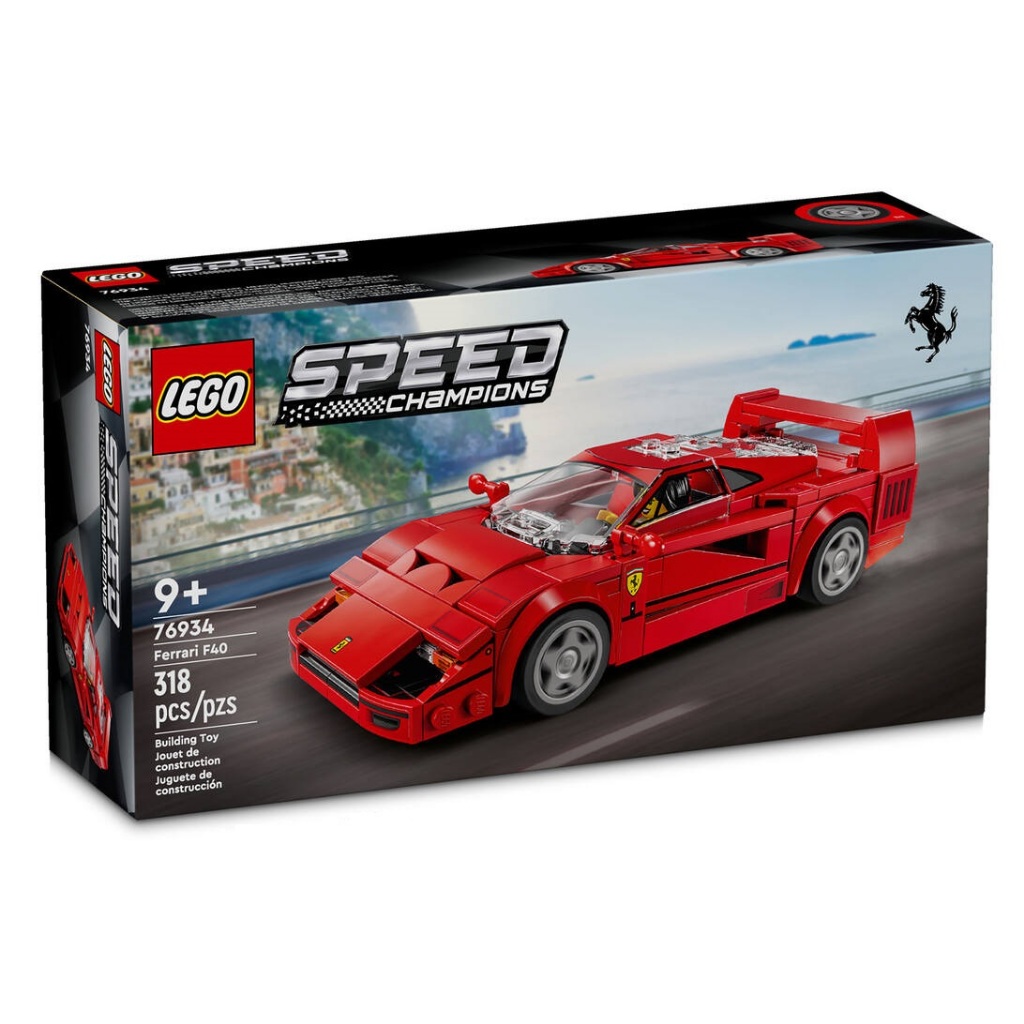 [HAPPY.BRICKS] LEGO SPEED CHAMPIONS - 76934 - FERRARI F40 SUPER CAR