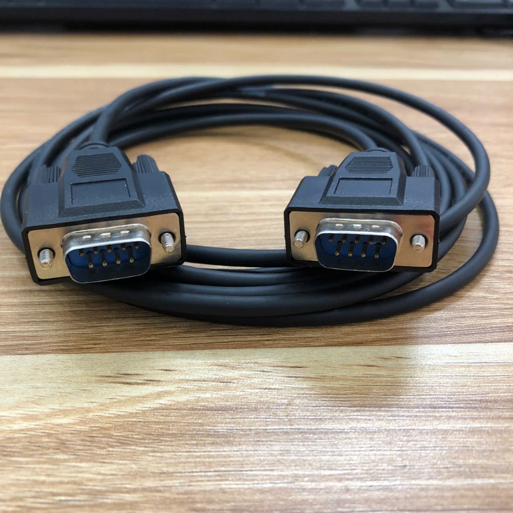 OMRON สาย XW2Z-500T RS232 DB9 ชาย DB9 ชาย 5M ยาว HMI สําหรับ OMRON MPT/NT/NS/NB monitor to PLC CP1E-