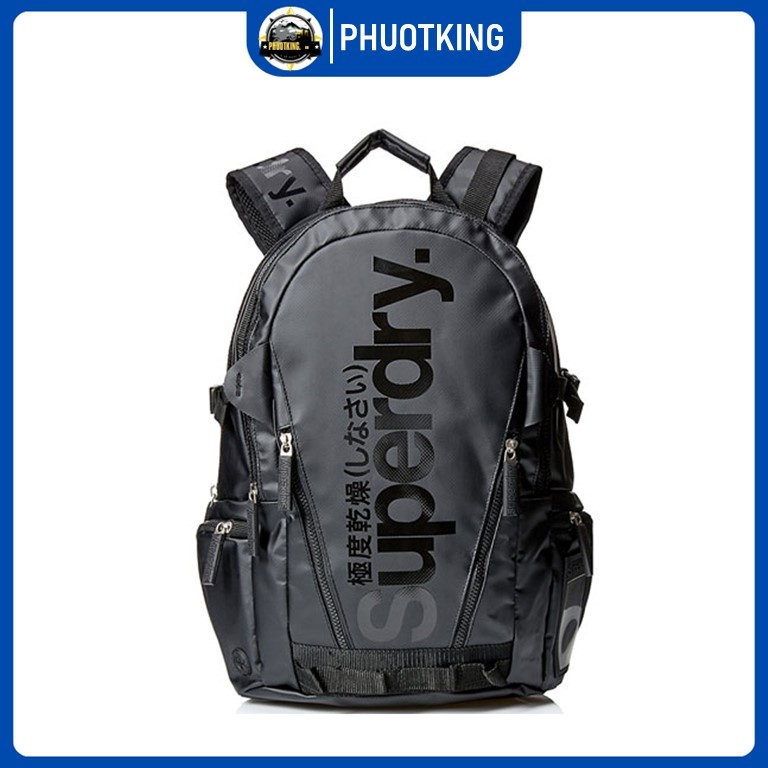 [ประเภท Beautiful] กระเป๋าเป้สะพายหลังเดินทางกันน้ําสําหรับผู้ชาย Superdry Mega Ripstop Tarp Backpac