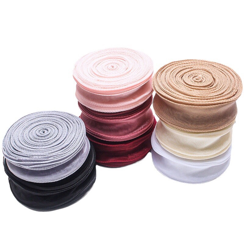 [มีจําหน่ายใน HCMC] ริบบิ้นสําหรับทําโบว์ช่อดอกไม้ขนาดใหญ่และขนาดเล็ก - ริบบิ้น