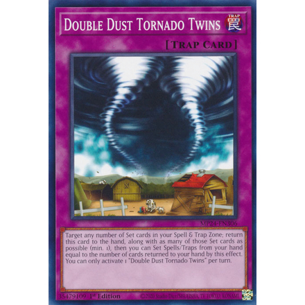 YMS - [การ์ด Yugioh] - [TCG-UK] - MP24-EN306 - Double Dust Tornado Twins - Common 1st Edition