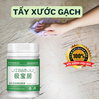 Bột tẩy Vết xước Gạch đa năng - Tẩy xước Gạch men, Bồn cầu, Bồn tắm JIBAOJU 100g