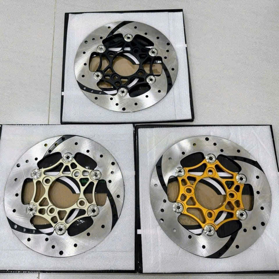 จานเบรค daytona 220mm ของแท้ไทย - กล่องดํา